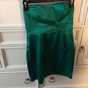 Forever 21 green mini dress